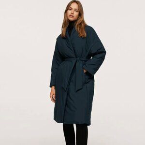 Mango Oversize Quilted Coat